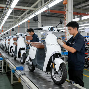 แบตเตอรี่ลิเธียม 48V 400W มอเตอร์ไซค์พกพา ความเร็ว 45 กม./ชม. สกู๊ตเตอร์มอเตอร์ไซค์พร้อมพอร์ต USB - Product Image 4