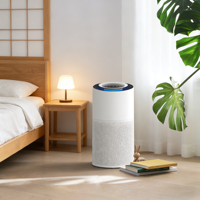 Penjernih Udara HEPA Elektrik untuk Rumah Tangga dengan WIFI & Lampu UV, Konstruksi Plastik, Layar Kualitas Udara & Dikendalikan melalui Aplikasi