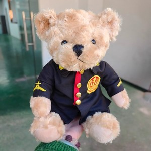 Giudice di trasferimento di calore orso uniforme orsacchiotto di peluche personalizzato orso bambola regalo Logo regalo - Product Image 2