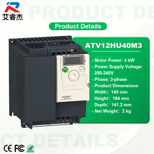 ไดรฟ์ VFD รุ่นใหม่ ATV12HU40M3 ของแท้ สามเฟส 4KW 200-240V ควบคุมแบบเวกเตอร์ สำหรับระบบอัตโนมัติในอุตสาหกรรม ไดรฟ์ปรับความถี่ - Product Image 2