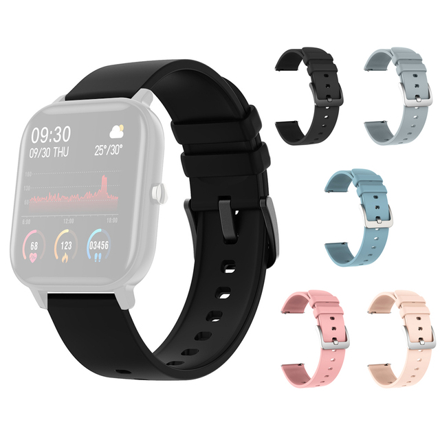 SILICONE WATCH BANDS DESIGNER SMART STRAP for SMART WATCH GALAXY WATCH ACTIVE 2/3 20mm 22mm