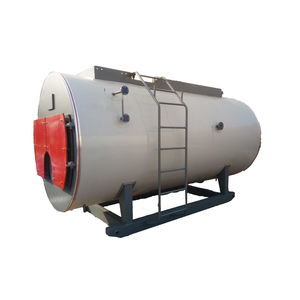 Caldera de vapor de tubo de fuego Horizontal automática de 2 toneladas de alta eficiencia, <span class=keywords><strong>precio</strong></span> de caldera de vapor de gas Natural de gasóleo a la venta - Product Image 3