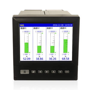 Enregistreur sans papier à écran couleur avec affichage numérique des courbes de température, de puissance et de débit (8/12/16 points) - Product Image 1