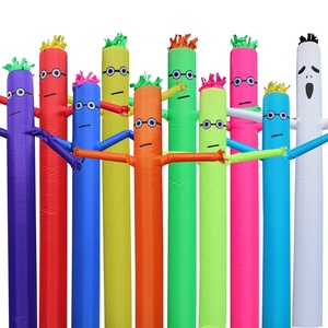 Llama <span class=keywords><strong>cielo</strong></span> inflable del tubo de aire bailarín para direccionado/promoción publicidad inflable de baile de fuegos artificiales. - Product Image 4