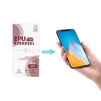 Protection d'écran EPU mate auto-cicatrisante 0,18 mm anti-reflet en hydrogel pour machine de découpe de téléphones, vente en gros universelle
