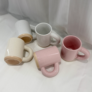 Wholesale Cartoon Style Porcelain Ceramic Coffee <b>Mug</b> Big Handle Food Safe <b>Reusable</b> Microwave Dishwasher Safe Business Gifts - Product Image 3
