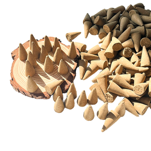 Coni di Incenso Artigianali Naturali di Salvia Bianca e <span class=keywords><strong>Palo</strong></span> <span class=keywords><strong>Santo</strong></span>, Aromaterapia per Casa, Meditazione e Relax - Product Image 4