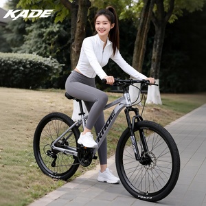 KADE Aluminium-Legierung Mountainbike 27,5 Zoll Unisex Erwachsene 27-Gang Doppelscheibenbremse Federgabel Straßenfahrrad - Product Image 5
