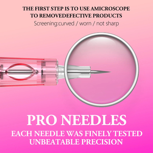 Ambition - 10 Cartuchos de Agujas Desechables para Tatuaje de Cejas SMP PMU, Esterilizados y Seguros, 1RL 3RL 5RL 7RL 5F 7F para Maquillaje Permanente - Product Image 4