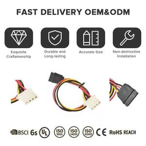 Cabo Snap EMG e TENS e Chicote de Fiação com Conector Pigtail de 3,5mm para Terapia de Eletroestimulação e Dispositivos Médicos - Product Image 4