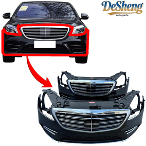 ทนทานและแข็งแรง เหมาะสำหรับ <span class=keywords><strong>Mercedes</strong></span>-Benz S400, S450, S500 W222 ชุดแต่งหน้ารถ กันชนหน้า ไฟหน้า LED กระจังหน้า หม้อน้ำ ราคาพิเศษ - Product Image 1