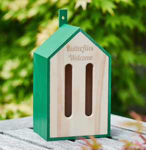 Gepersonaliseerd houten huisje tuinhotel groene huisjes eco hout insecten cadeau mooi houten insectenverblijf - Product Image 4