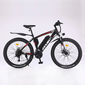 Vente en gros d'usine Vélo de montagne à cadre en acier électrique au lithium <span class=keywords><strong>pour</strong></span> adultes de 26 pouces Moteur sans balais 36V 250W Absorption des chocs - Product Image 2