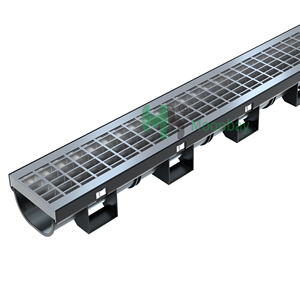 <span class=keywords><strong>Caniveau</strong></span> de drainage en acier inoxydable pour <span class=keywords><strong>piscine</strong></span>, avec revêtement en polymère - Product Image 5
