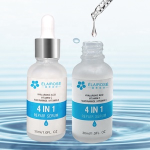 Suero 4 en 1 Blanqueador, Iluminador, Hidratante y Nutritivo con Niacinamida, Ácido Hialurónico, Vitamina C y E, Antiarrugas y Exfoliante para el Rostro, OEM - Product Image 6