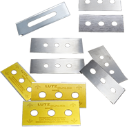 Lames industrielles de formes spéciales, formes de lames mécaniques non standard, composants de couteaux en acier HSS/acier inoxydable/D2