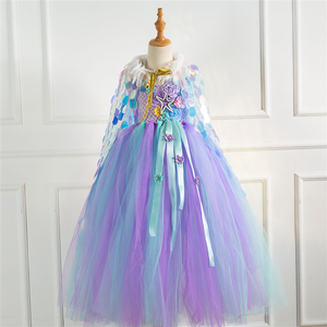 เสื้อคลุมเจ้าหญิงสำห<span class=keywords><strong>รับ</strong></span>เด็กผู้หญิงผ้าคลุมไหล่สำหรับฤดูร้อน - Product Image 6