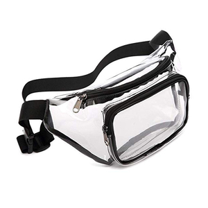 Sac banane transparent en PVC imperméable pour activités de plein air, course à pied, sport, pour femmes et hommes - Vente flash - Product Image 1