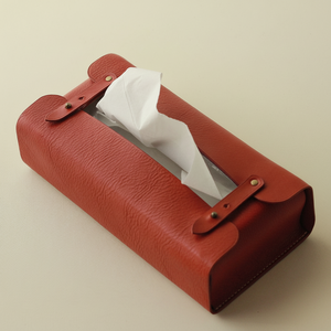 Cajas de Pañuelos de Cuero Vintage Rectangulares Grandes, de Alta Calidad y Antihumedad para Uso Diario - Product Image 1