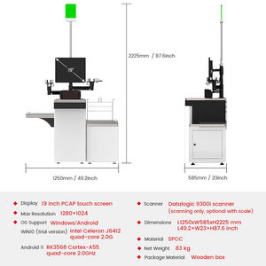 Android varejo automatizado auto ordem pagamento caixa terminal quiosque auto <span class=keywords><strong>checkout</strong></span> supermercado - Product Image 3