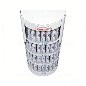 Supermarket Beverage <b>Display</b> <b>Rack</b> Metal Shelves Cabinets for Water & Drinks <b>Displays</b> Promotion Custom Size - Product Image 5