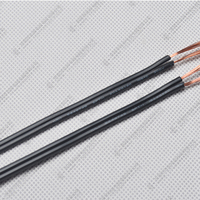 Cable Triumph de fabricación de alta calidad, Cable de lámpara eléctrica Flexible UL, Cable de alimentación plano con aislamiento de PVC de 2 núcleos y 18AWG