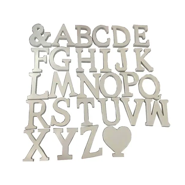 wooden alphabet letters - freestanding letters - personalised gift - wooden letters for nursery - wooden initial