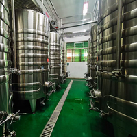 Réservoir de fermentation en acier inoxydable de haute qualité pour yaourt et vinaigre, 100 l, contrôle de la température