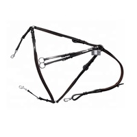 Accessoires de cuirasse de sécurité pour courses de chevaux durables en cuir de haute qualité
