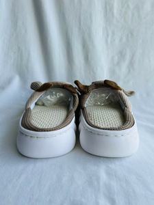 H013 Ciabatte Marroni con Stampa Animalier da Donna 36-41, Suola in EVA Ammortizzata, Mules per Tutte le Stagioni, Punta Chiusa, Tessuto Jacquard, Fodera in Cotone - Product Image 5