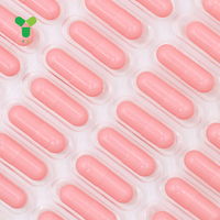 Capsules vides HPMC de qualité pharmaceutique, certifiées Halal, roses, solubles dans l'estomac, taille 00 0 1, personnalisables avec logo, de l'usine YS