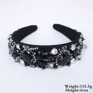 الجملة إكسسوارات الشعر عقال الباروك جوهرة بنات هيرباند الأزياء - Product Image 6