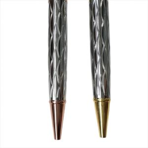 Bolígrafo de Metal de Lujo en Oferta, Punta Fina de 0.7mm, Personalizable con Logotipo, Bolígrafos Plateados con Tinta Negra/Azul, Regalos - Product Image 5