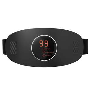 Cinturón tonificante abdominal con compresa caliente y masaje de entrenamiento muscular, tonificador corporal adelgazante - Product Image 6