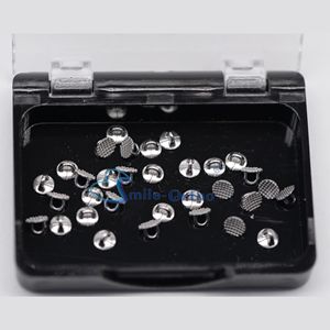 Bottoni Linguali Ortodontici in Acciaio Inossidabile con Base Rotonda o Rettangolare, Modellati in Un Unico Pezzo <span class=keywords><strong>MIM</strong></span>, Adesivi Diretti - Product Image 1