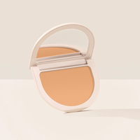 Poudre minérale pressée longue tenue, personnalisée, anti-transpiration, résistante à l'eau, végane, maquillage mat, fond de teint en poudre, vente en gros