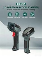 XB-6267 Syble, Nuevo Escáner de Códigos de Barras Portátil Android 2D con Lector de Códigos QR y Verificador de Precios