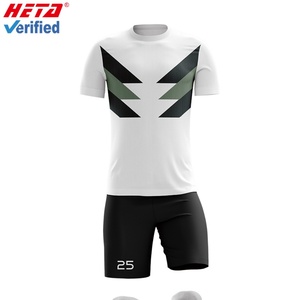 Maillots de football personnalisés de haute qualité avec impression par transfert thermique, matière fonctionnelle, séchage rapide, t-shirt de football - Product Image 1