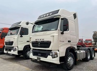 Nouveau camion tracteur HOWO TX 6x4, moteur Cummins, suspension pneumatique automatique, Euro 3, camion tracteur international, logistique, camion HOWO 6x4