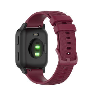 <span class=keywords><strong>Garmin</strong></span> <span class=keywords><strong>Vivomove</strong></span> Smart Watch Band <span class=keywords><strong>Correa</strong></span> 20mm 22mm Reemplazo de goma suave Pulsera de silicona - Product Image 5