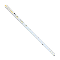CEM-3 PCB haute luminosité 185LM/W SMD2835LED 64LEDs Module linéaire Zhaga DC48V 2FT 560X20mm pour l'éclairage architectural