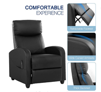 Schwerelos iges Leder rad Vip Room Rocker Vib rating Recliner Gepolsterter Smart Power Lift Wohnzimmer Elektrischer Sofas tuhl