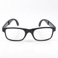 Lunettes de lecture pliables portables unisexes de poche, anti-lumière bleue, avec étui léger et montures en PC noir