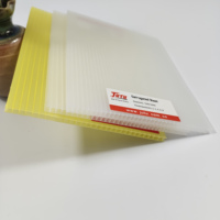 JUTU Wholesale PP Feuille de plastique ondulé-3mm/4mm Finition Corona pour la signalisation et les écrans