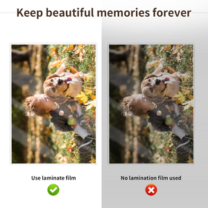 Tự niêm phong cán Túi tự dính tấm cán cho giấy phép làm việc vượt qua thẻ sinh viên thẻ ID - Product Image 3