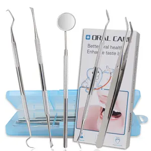 Готово к отправке, 5 шт. стоматологические инструменты комплект для взрослых и детей; Пижама для полости рта гигиена полости рта набор для зубная щетка зубная