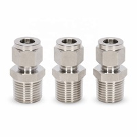 Acoplamiento de Desconexión Rápida de Titanio Gr5 Ti-6Al-4V OEM Personalizado, Alta Presión, Mecanizado CNC, Alta Resistencia