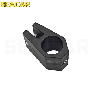 Seacar 22mm Collier de serrage noir en plastique pour capote bimini, quincaillerie marine pour remplacement de pare-soleil de bateau - Product Image 2