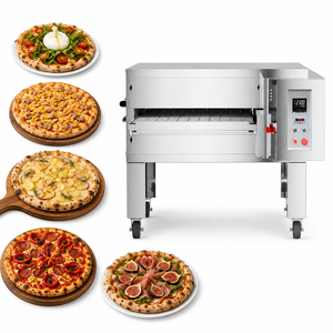 Máquina Automática para Hacer Khachapuri, Horno para Pizza <span class=keywords><strong>Mexicana</strong></span>, Horno para Croque Monsieur, Horno de Banda Transportadora para Pizza Chicago, para Panadería - Product Image 2