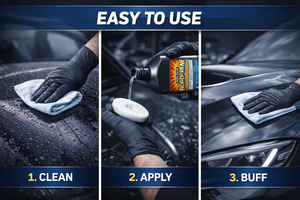 GRAPHONEX BOROPHENE Formule de lavage auto super-hydrophobe Dites adieu aux taches d'eau et aux dépôts de saleté 1000ml Durée de conservation de 10 ans - Product Image 4